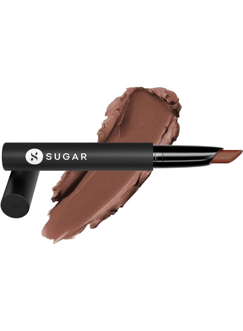 SUGAR Cosmetics Matte Attack Lipstick for Women | Transferproof & Smudgeproof | Lasts upto 12hrs | Enriched With Jojoba Oil | 2gm - Caffeine Bandit - Image 3